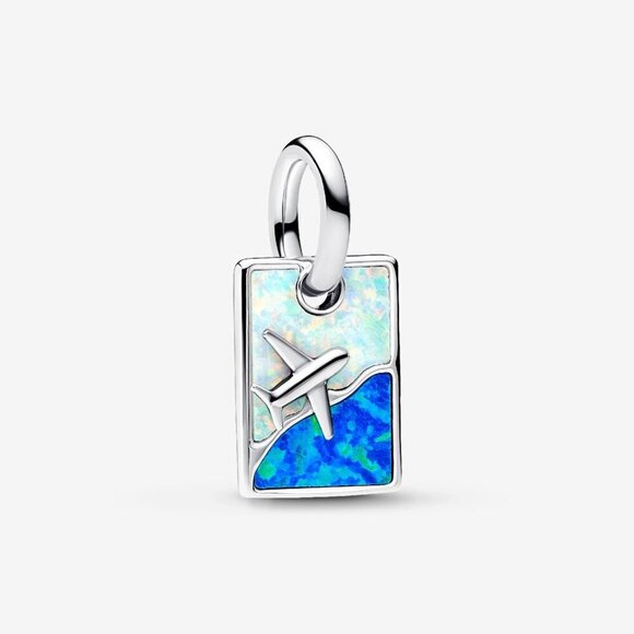 Women's Sterling Silver Symbol of Freedom and Adventure Charm Designed Bracelet - Picture 5 of 5